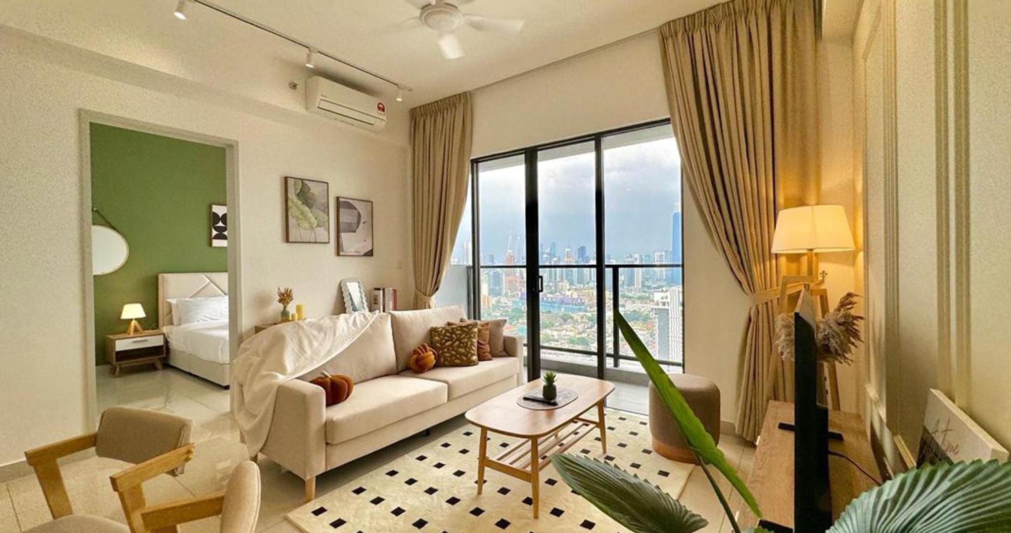 Apartment Klcity & Klcc View Modern Style 2r2b - 6 Pax *